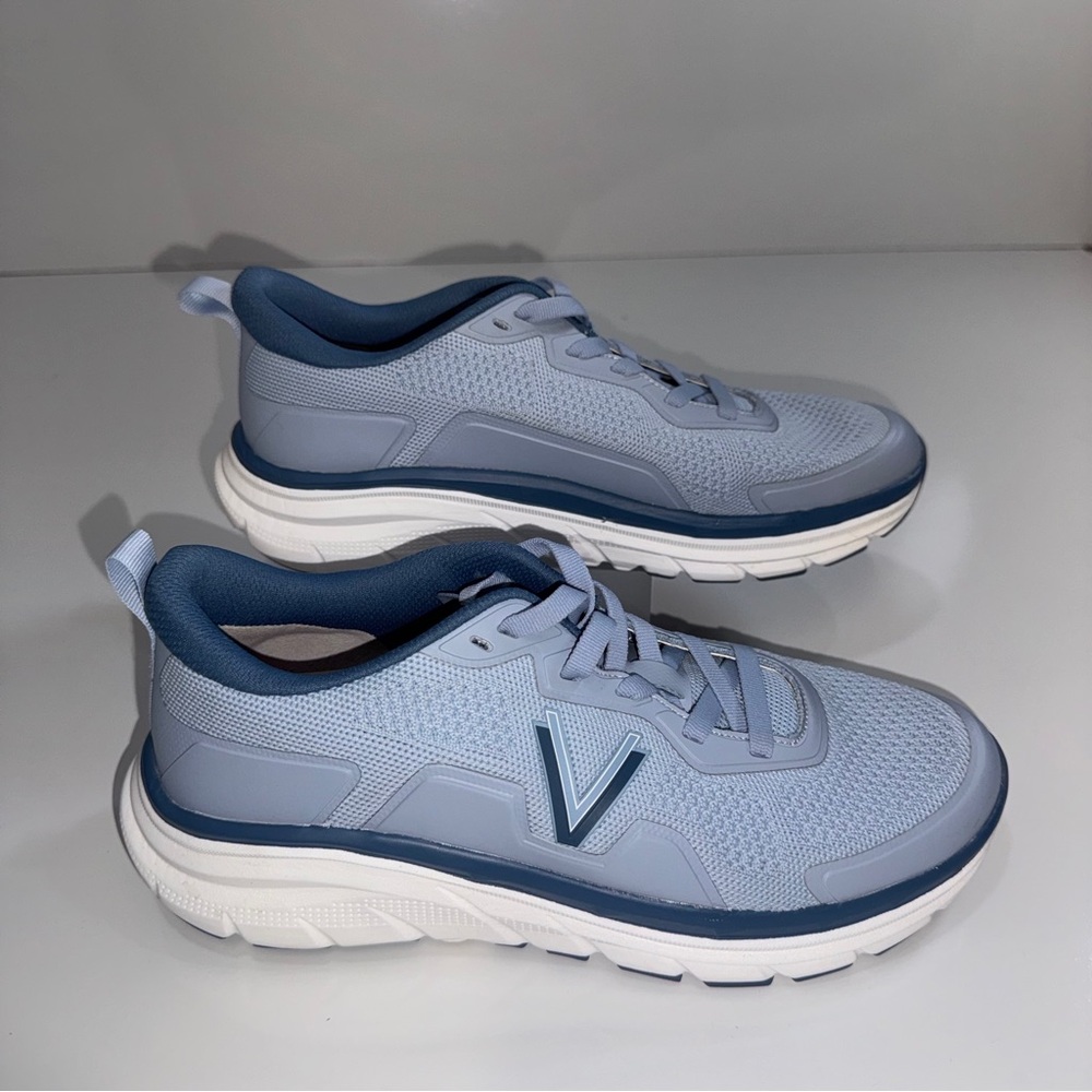 Vionic Walk Max Women’s Sneakers Size 9 Wide Light Blue Water Repellent Comfort - Picture 8 of 13